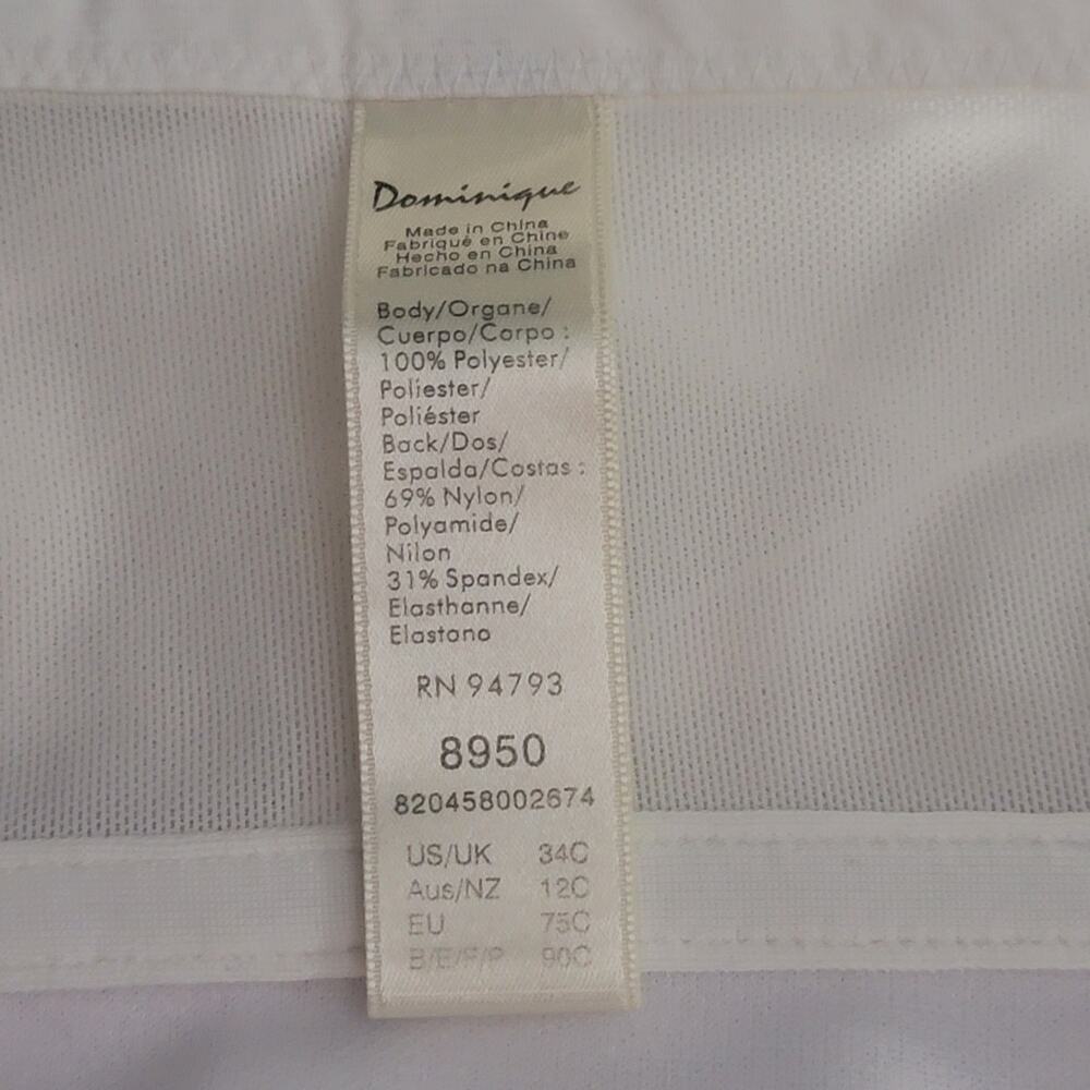 White Slimming Corset Bustier Lingerie- 34C - Picture 7 of 7